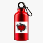 Металлическая бутылка 400 мл UV-DTF