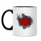 Кружка двухцветная