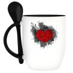 Кружка с ложкой