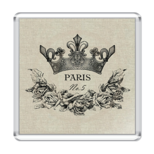 Магнит с принтом В стиле прованс