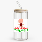 Банка с бамбуковой крышкой