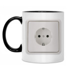 Кружка двухцветная