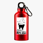 Металлическая бутылка 400 мл UV-DTF