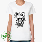 Женская футболка органик