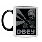 Кружка двухцветная