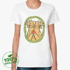 Женская футболка органик