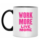 Кружка двухцветная