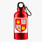 Металлическая бутылка 400 мл UV-DTF