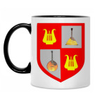 Кружка двухцветная