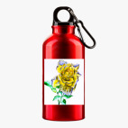 Металлическая бутылка 400 мл UV-DTF