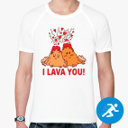 Мужская спортивная футболка