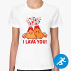 Женская спортивная футболка