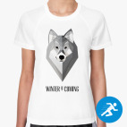 Женская спортивная футболка