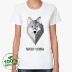 Женская футболка органик