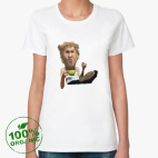 Женская футболка органик