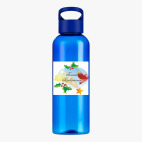 Прозрачная спортивная бутылка