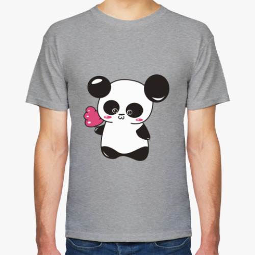 Футболка с принтом Панда