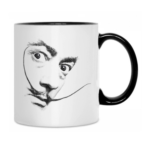 Кружка с принтом Усы