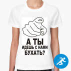 Женская спортивная футболка