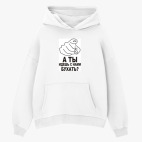 Толстовка худи оверсайз