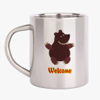 Кружка металлическая