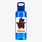 Прозрачная спортивная бутылка