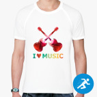 Мужская спортивная футболка