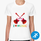 Женская спортивная футболка