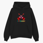 Толстовка худи оверсайз