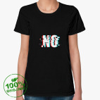 Женская футболка органик