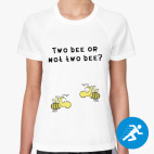 Женская спортивная футболка