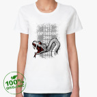 Женская футболка органик