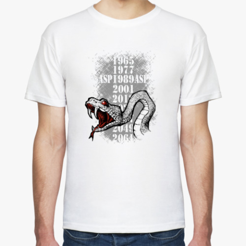 Футболка с принтом Год Змеи