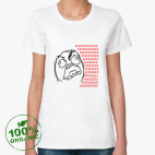 Женская футболка органик