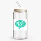 Банка с бамбуковой крышкой