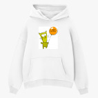 Толстовка худи оверсайз