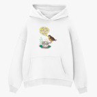 Толстовка худи оверсайз