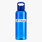 Прозрачная спортивная бутылка