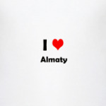  'I love Almaty'
