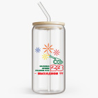 Банка с бамбуковой крышкой