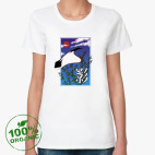 Женская футболка органик