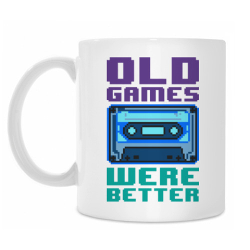 Кружка Oldschool games were better