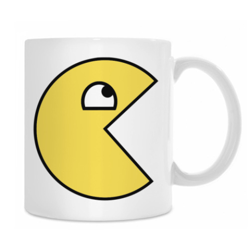 Кружка с принтом Pac-man