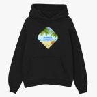 Толстовка худи оверсайз