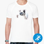 Мужская спортивная футболка