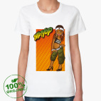 Женская футболка органик