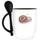 Кружка с ложкой