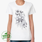 Женская футболка органик