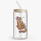 Банка с бамбуковой крышкой