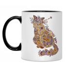 Кружка двухцветная